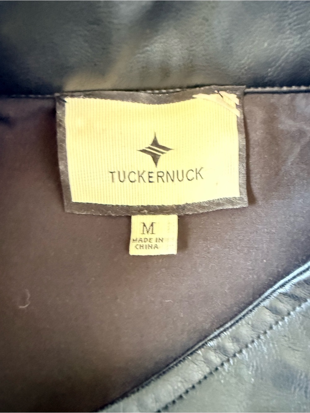 Tuckernuck women’s Black‎ Short Sleeve Shirt Jacket Top Size M Vegan Suede - Picture 14 of 15
